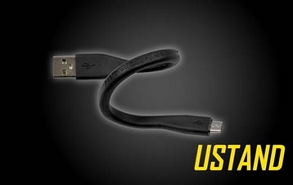 NITECORE USB STAND 硬質充電線 可彎曲  輕鬆定位 終極充電線
