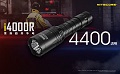 【停產】Nitecore i4000R 4400流明 230米 USB直充 一鍵爆閃 戰術手電筒 含原廠電池