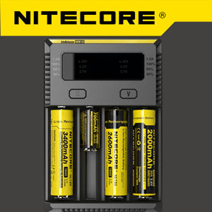 Nitecore NEW i4 18650/AA智能充電器 限隨手電筒加購 nitecore i4