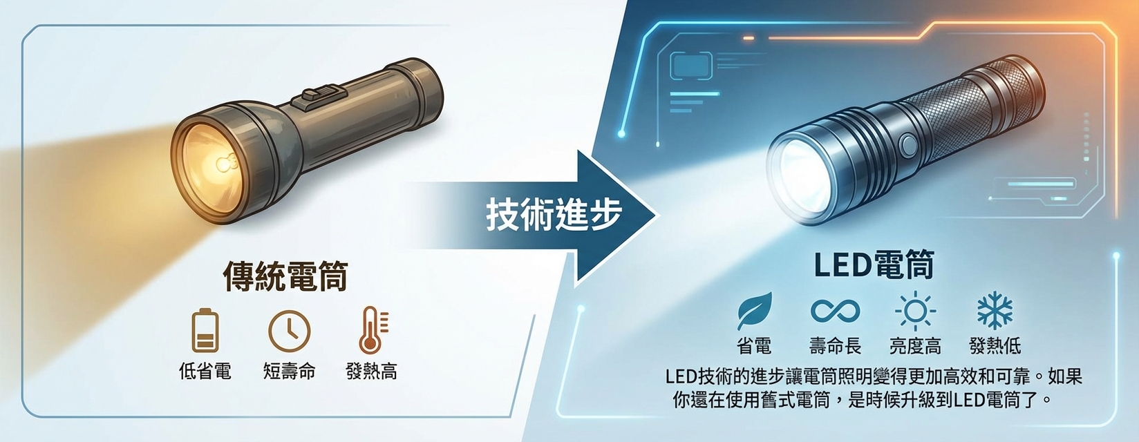 LED電筒有什麼優勢