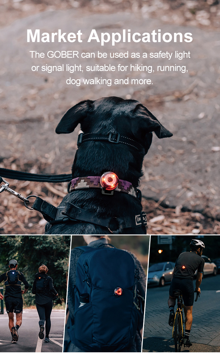 Olight Gober 紅色 安全警示燈 兼容Air Tag 極輕量16公克 USB-C Olight Gober 紅色 安全警示燈 兼容Air Tag 極輕量16公克 USB-C