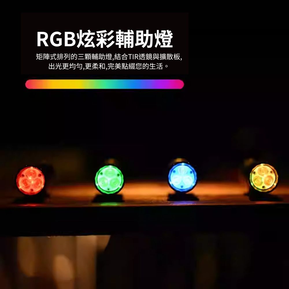 ACEBEAM EC20 【限量版鈦石洗】2500流明 370米 RGB 多光色 EDC手電筒 磁性尾蓋 電量顯示 ACEBEAM EC20 【限量版鈦石洗】2500流明 370米 RGB 多光色 EDC手電筒 磁性尾蓋 電量顯示