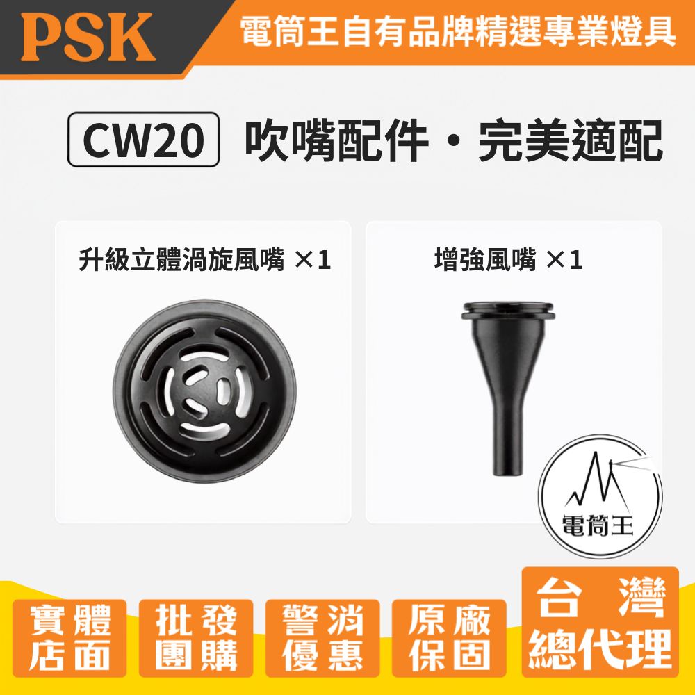 NITECORE CW20 吹嘴配件 集中風力 擴大送風 相機保養 鍵盤吹塵 公仔清潔 