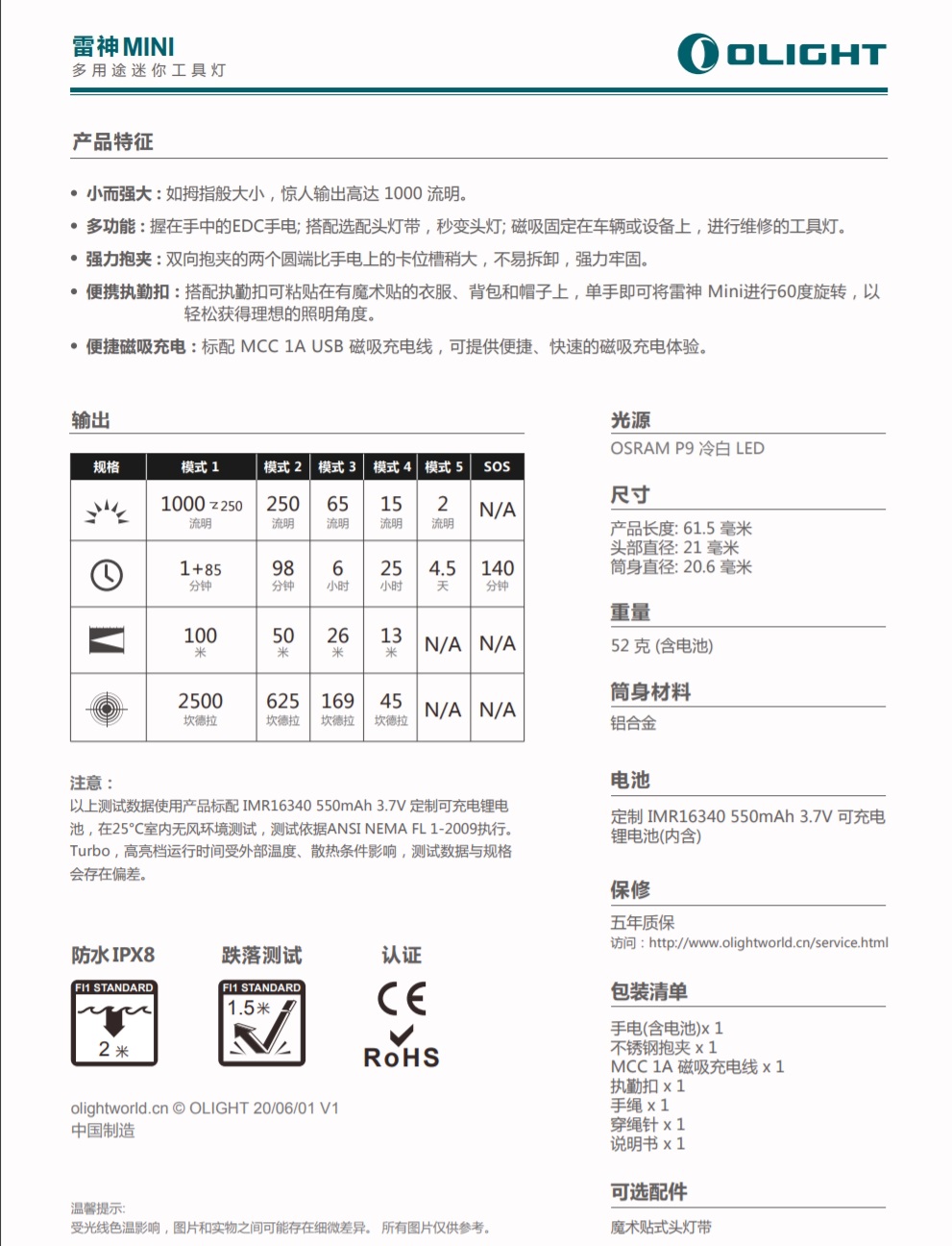 OLIGHT Perun mini 小雷神 常規黑 1000流明 泛光 磁吸直充 拐角燈 頭燈 手電筒 OLIGHT Perun mini 小雷神 常規黑 1000流明 泛光 磁吸直充 拐角燈 頭燈 手電筒