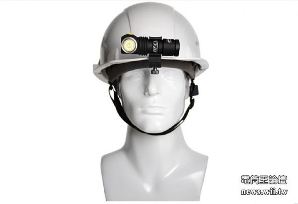 ARMYTEK 工程帽夾 AHM-02 可用於Wizard / Tiara / Elf電筒