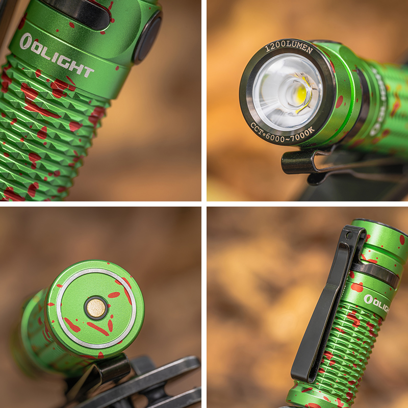 Olight BATON3 (限量色) 指揮家 1200流明 166米 迷你LED高亮手電筒 S1R