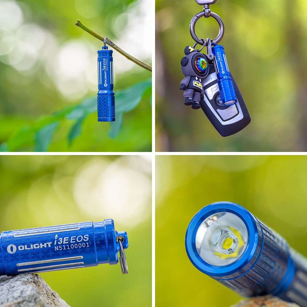 Olight i3E 【Olight Blue】 90流明 經典鑰匙扣燈 手電筒 AAA 一段式簡易操作 隨身攜帶手電筒