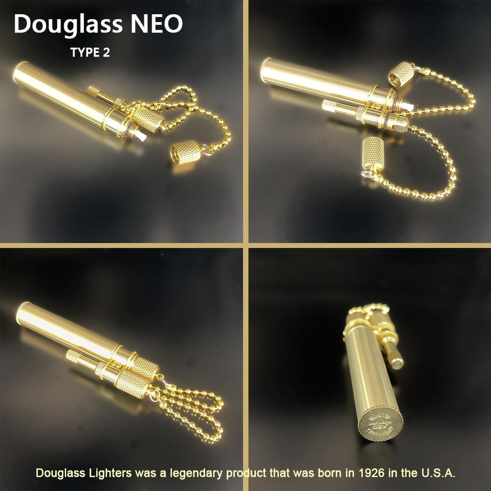 【限時優惠】日本製 Douglass NEO 系列超迷你戶外打火機 日本工匠純手工 實心金屬製造 氣密結構 Zippo