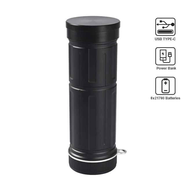 ACEBEAM X75-BP8電池棒 X75專用電池組 PD100W QC快充 USB-C充電 21700 ACEBEAM X75-BP8電池棒 X75專用電池組 PD100W QC快充 USB-C充電 21700