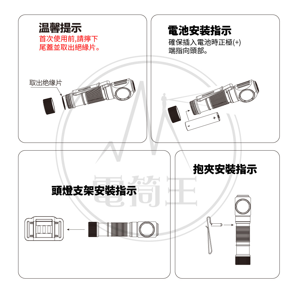 ACEBEAM H15 2.0 2800流明 頭燈/手電筒 紅/白雙光源 Type-C充電 尾部磁吸