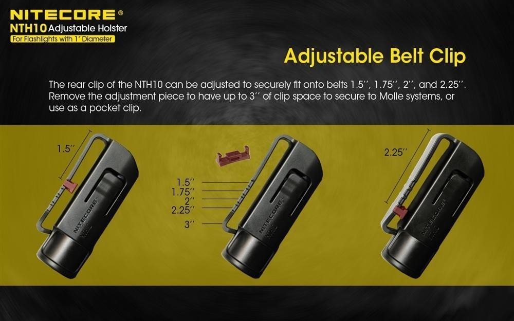 NITECORE NTH10 手電筒快拔套 硬殼快拔套 適合直徑25.4MM手電筒 P10iX PD36 NITECORE NTH10 手電筒快拔套 硬殼快拔套 適合直徑25.4MM手電筒 P10iX PD36