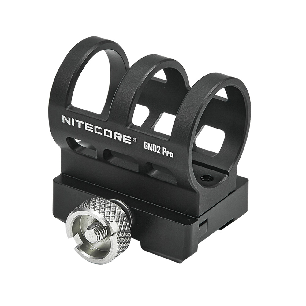 Nitecore GM02 PRO 戰術夾具 皮卡汀尼導軌手電筒夾 適用筒身25.8-26.5mm