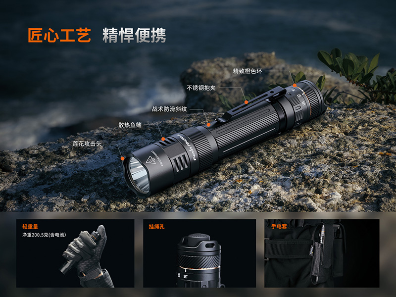 FENIX PD45R ACE 3200流明 410米 六合一戰術手電筒 戰術尾按 執勤檢查 露營搜索 FENIX PD45R ACE 3200流明 410米 六合一戰術手電筒 戰術尾按 執勤檢查 露營搜索