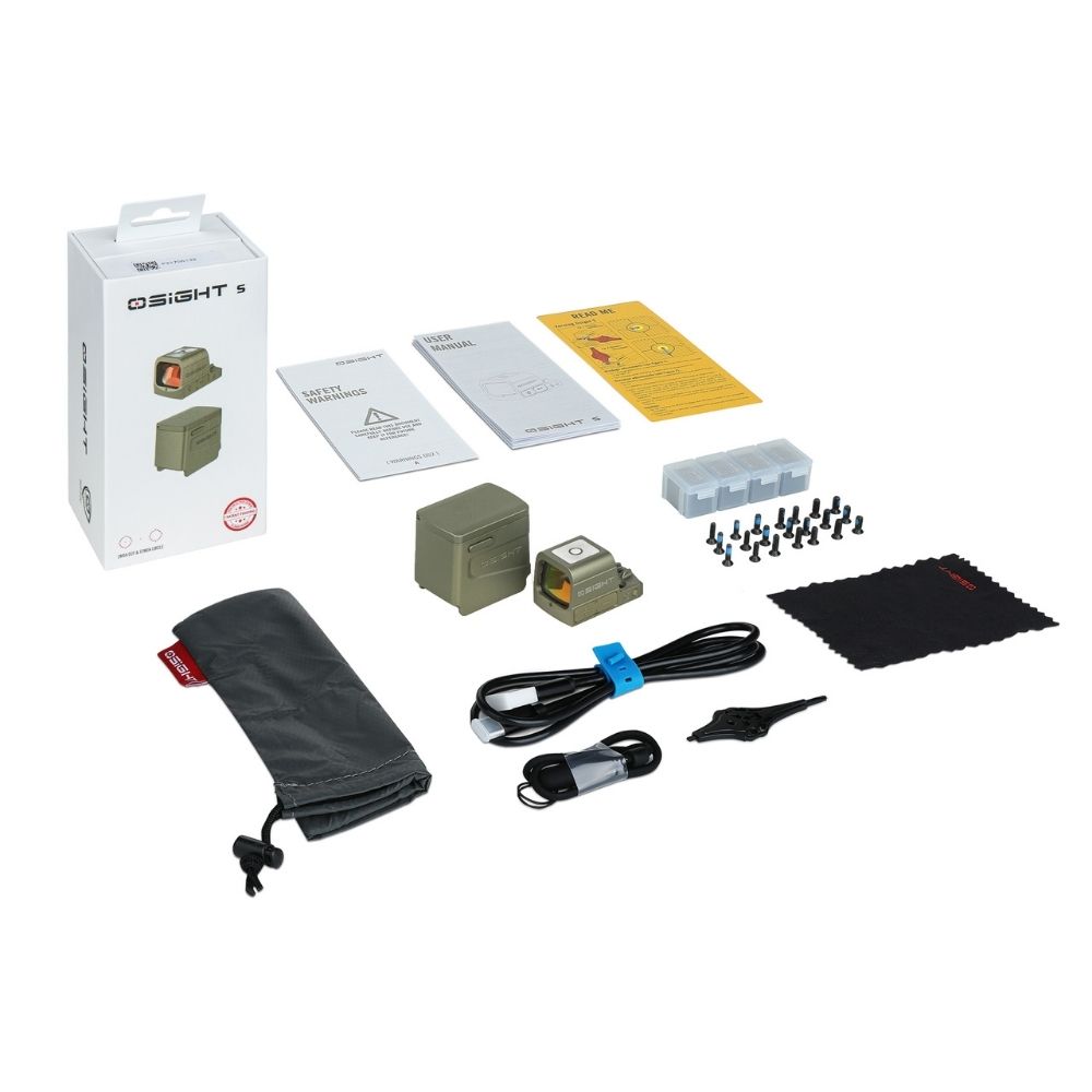 【新色上巿】Olight Osight S 2MOA 點 + 32MOA 圓形標線 緊湊機身 內紅點瞄準鏡 磁吸充電蓋 OAL高硬度外殼 【新色上巿】Olight Osight S 2MOA 點 + 32MOA 圓形標線 緊湊機身 內紅點瞄準鏡 磁吸充電蓋 OAL高硬度外殼