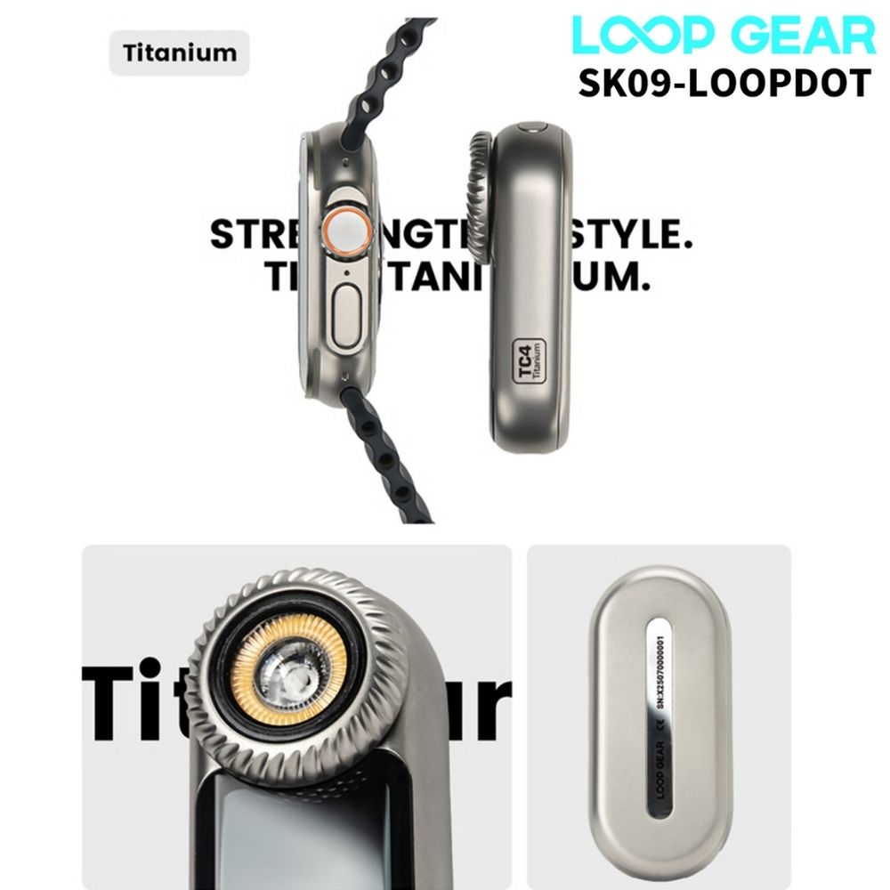 【首發優惠-鈦合金】LOOP GEAR SK09 LOOPDOT 400流明 掌上遊戲多光源電筒 解壓玩具 冷白/高顯/RGB點陣屏 轉盤調節 【首發優惠-鈦合金】LOOP GEAR SK09 LOOPDOT 400流明 掌上遊戲多光源電筒 解壓玩具 冷白/高顯/RGB點陣屏 轉盤調節