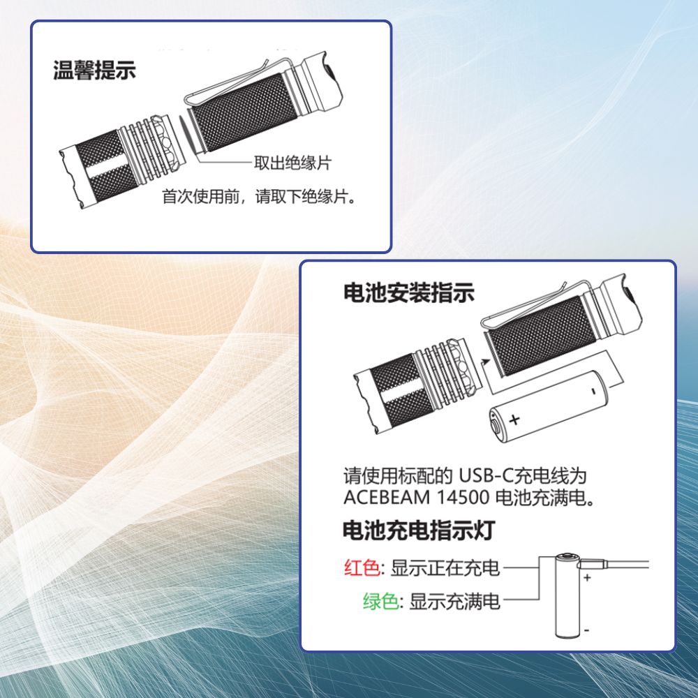 ACEBEAM TAC AA 2.0 1000流明 360米 EDC手電筒 自訂義六種模式 攻擊頭 附柔光罩 14500 AA