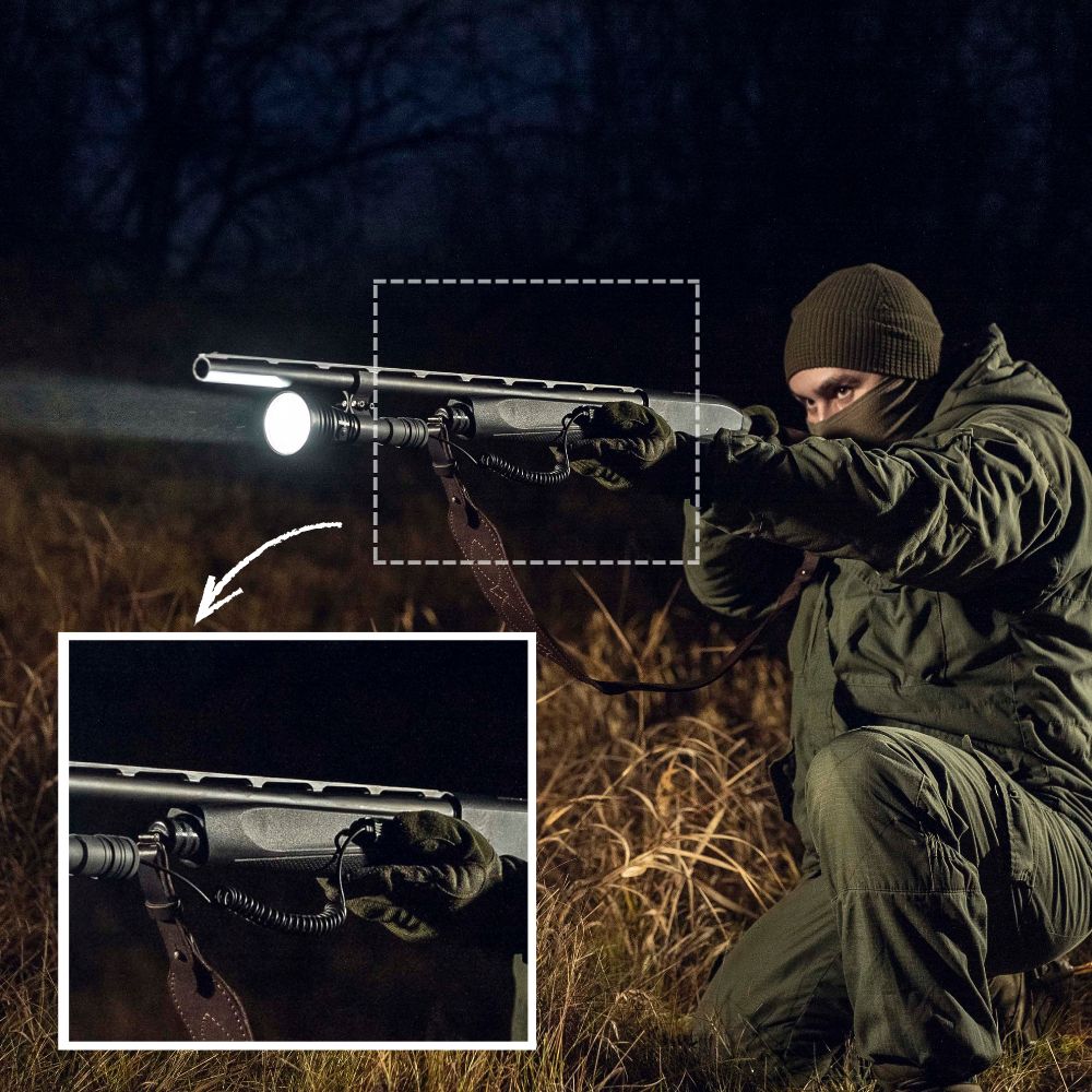 Armytek MRS-02C 老鼠尾 伸縮螺旋線 持續/短暫延長開關 適用 Armytek pro max戰術手電筒系列