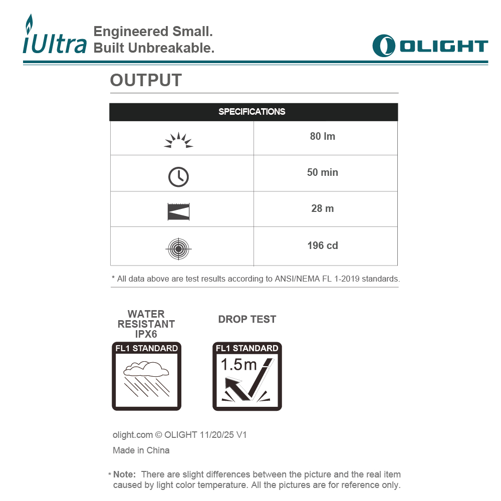 【新品即將到貨】Olight iUltra 80流明 OAL金屬鑰匙圈燈 快速啟動 USB充電 尾部磁吸 禮品