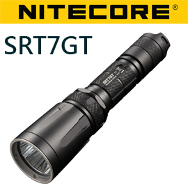 Nitecore SRT7GT XP-L 戰術磁環四光手電筒 UV光/紅光/藍光/綠光 1000流明 遠射450米