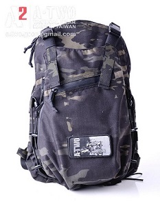 A-TWO_暗夜突擊背包【Multicam Black】