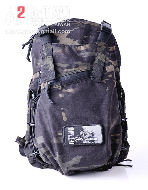 A-TWO_暗夜突擊背包【Multicam Black】