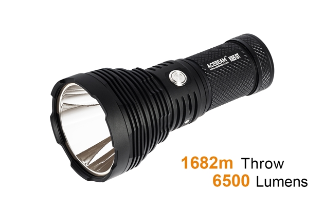 ACEBEAM K65GT 6500流明 6500K 1682米 遠射手電筒 18650*4