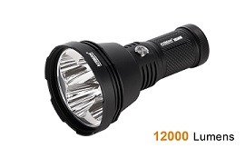  ACEBEAM X65 MINI 12000流明 最遠射程1403米 遠射搜索手電筒 18650*4 含電池