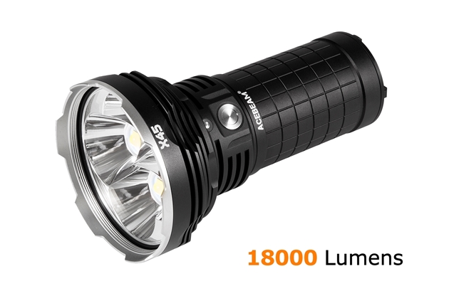 Acebeam X45 XHP70.2 LED 18000流明 最遠射程635米 泛光手電筒