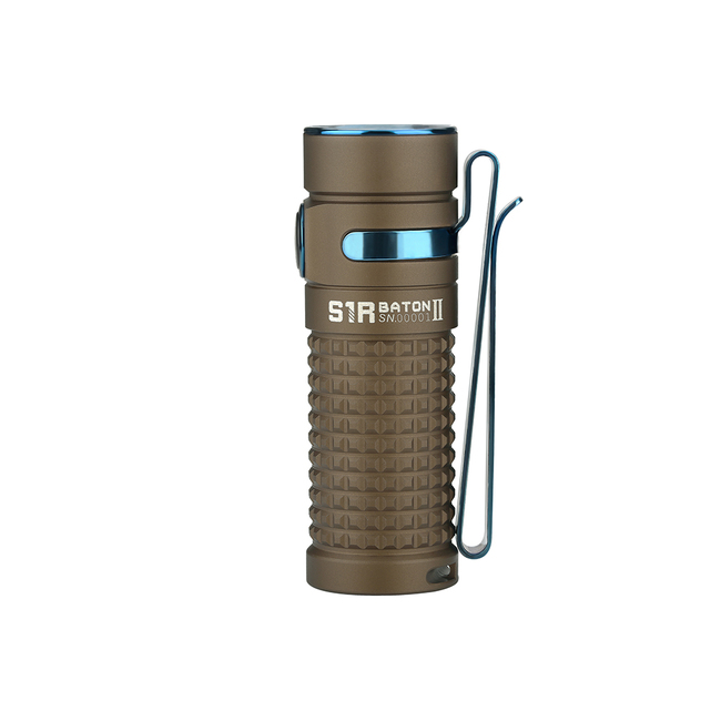 Olight S1R II 1000流明限量 沙漠色 透鏡磁吸充電手電筒 內文有分享文