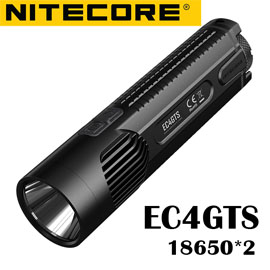 Nitecore EC4GTS 1800流明 高性能雙鋰電手電筒 LED Nitecore EC4GTS 1800流明 高性能雙鋰電手電筒 LED