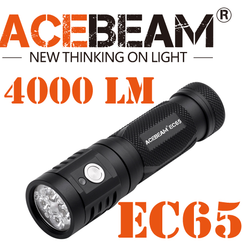 【停產】ACEBEAM EC65 4000流明強光USB直充便攜高顯色手電21700 【停產】ACEBEAM EC65 4000流明強光USB直充便攜高顯色手電21700