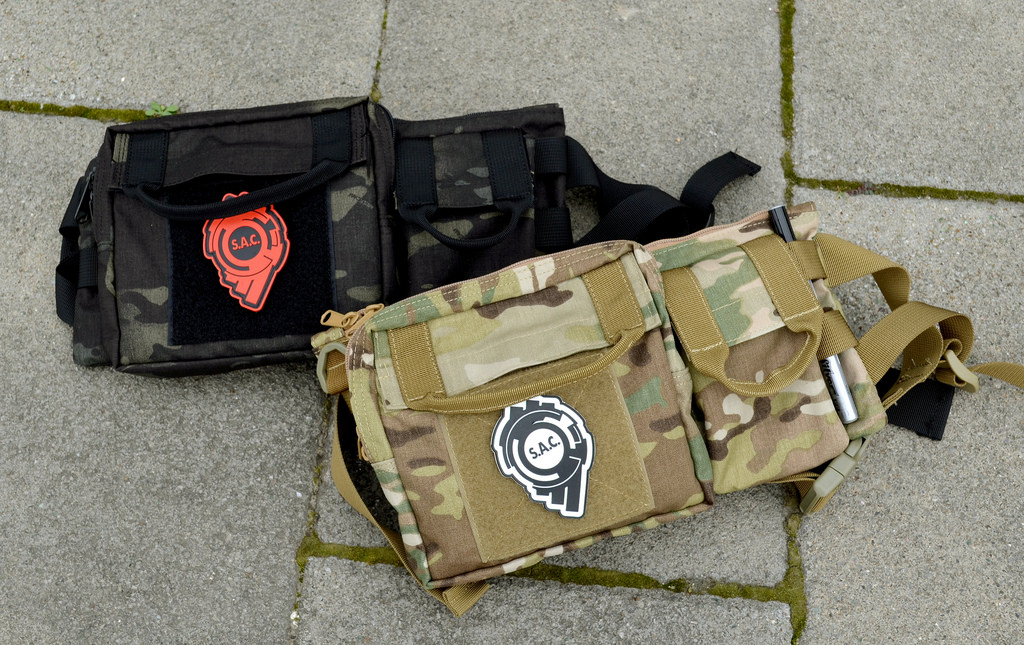 HARD BONES_多用途腰包【Multicam black】