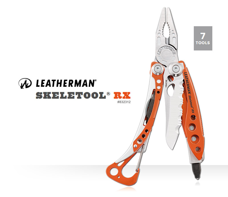 Leatherman SKELETOOL RX 工具鉗 #832312(尼龍套)