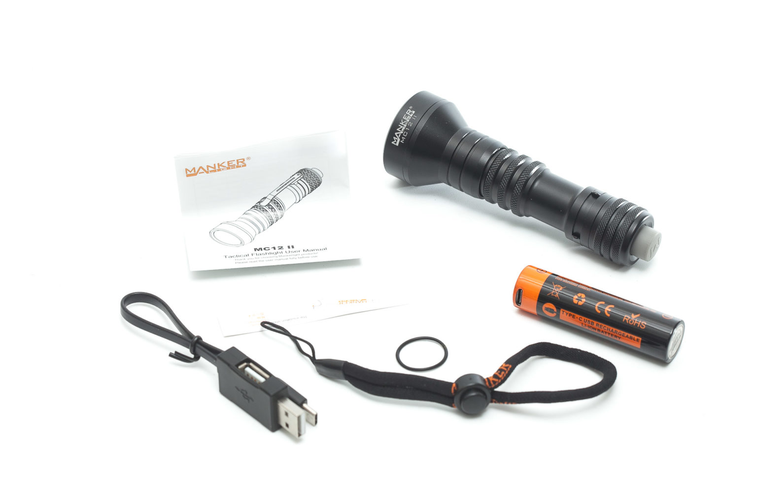 Manker MC12 II 950流明 650米 聚光手電筒 狩獵型指向性 綠光/白光/紅光可選 歐斯郎燈珠 Manker MC12 II 950流明 650米 聚光手電筒 狩獵型指向性 綠光/白光/紅光可選 歐斯郎燈珠