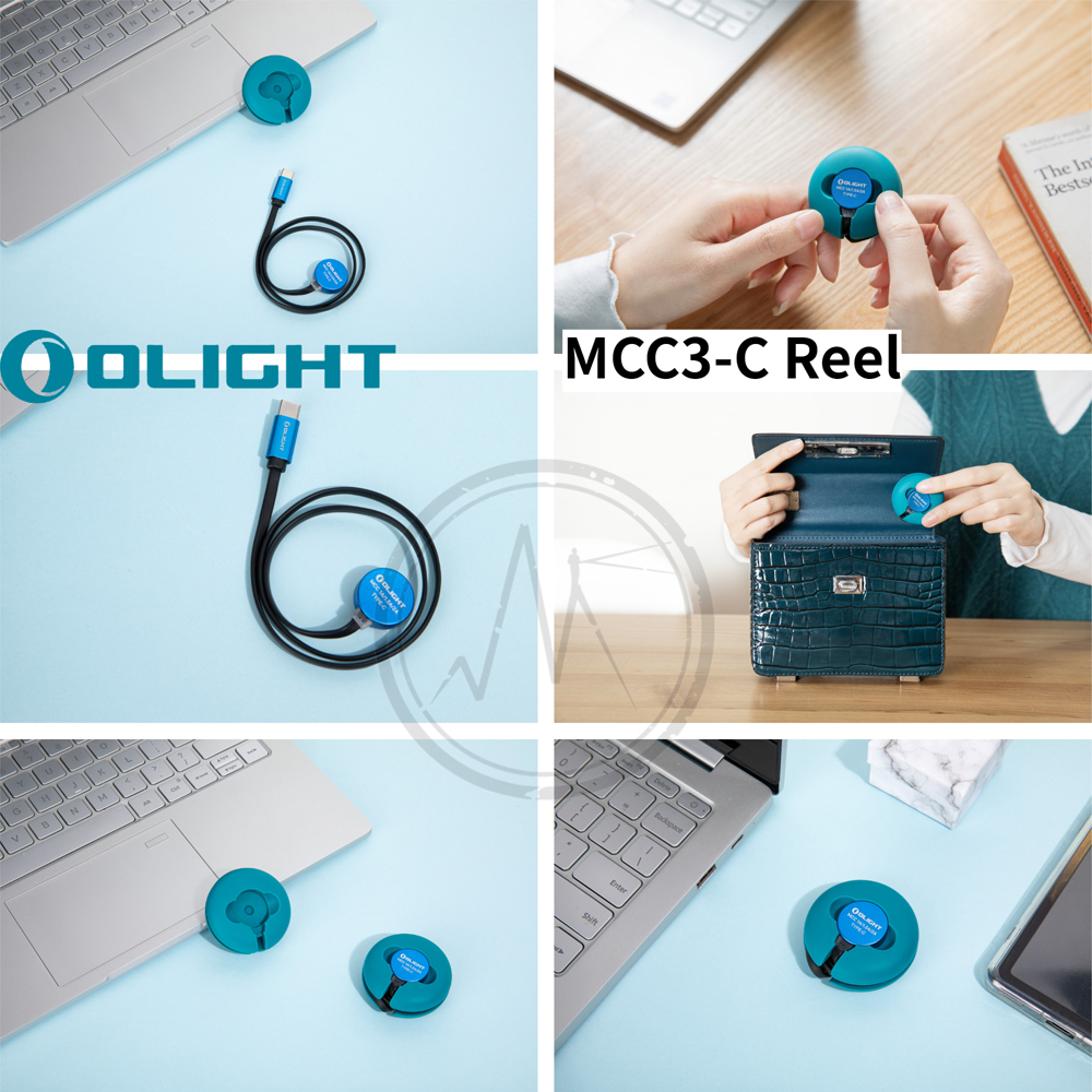 Olight MCC3-C Reel 含捲線器 Olight專用充電線 2A 台灣唯一代理商 實體店面