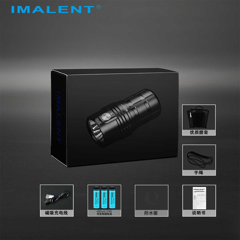 (已停產)Imalent MS06 小怪獸 25000流明 XHP70*6 附原廠電池 高亮度LED 手電筒