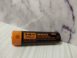 Manker 18650 2600mAh 3.6V USB直充 保護版鋰電池 原廠電池 Manker 18650 2600mAh 3.6V USB直充 保護版鋰電池 原廠電池