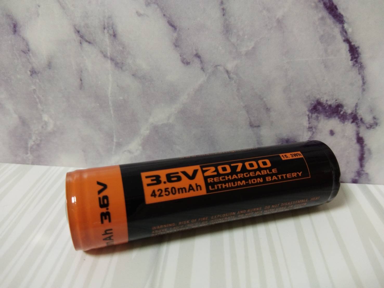 Manker 20700 4250mAh 3.6V 保護版鋰電池 原廠電池