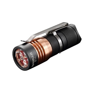 Manker E14 XP-G2*4 暴亮級泛光手電 1600流明 (含電池延長管)