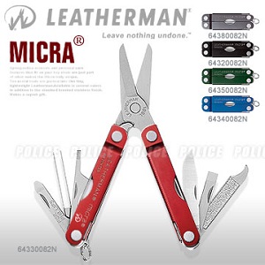 【停產】 LEATHERMAN Micra 精密人隨身Tool #64320082N黑