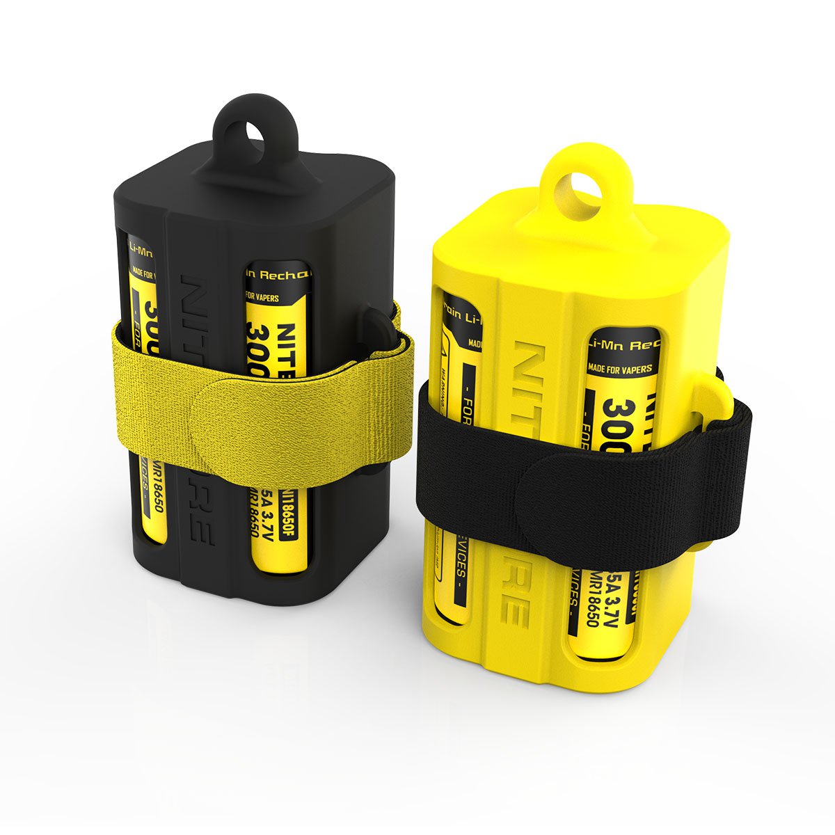 NITECORE NBM40 多功能18650鋰電池收納套 黃色 NITECORE NBM40 多功能18650鋰電池收納套 黃色