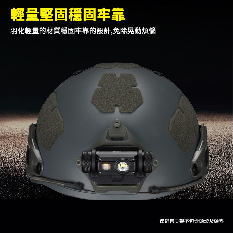 NITECORE 頭盔專用支架 頭燈變頭盔燈使用 適用型號: HC68/HC65/HC60 Wuben H1 NITECORE 頭盔專用支架 頭燈變頭盔燈使用 適用型號: HC68/HC65/HC60 Wuben H1