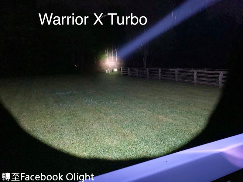 【售罄】Olight Warrior X Turbo 限量槍灰1100流明1000米 尾部磁吸直充 遠射手電筒 槍燈