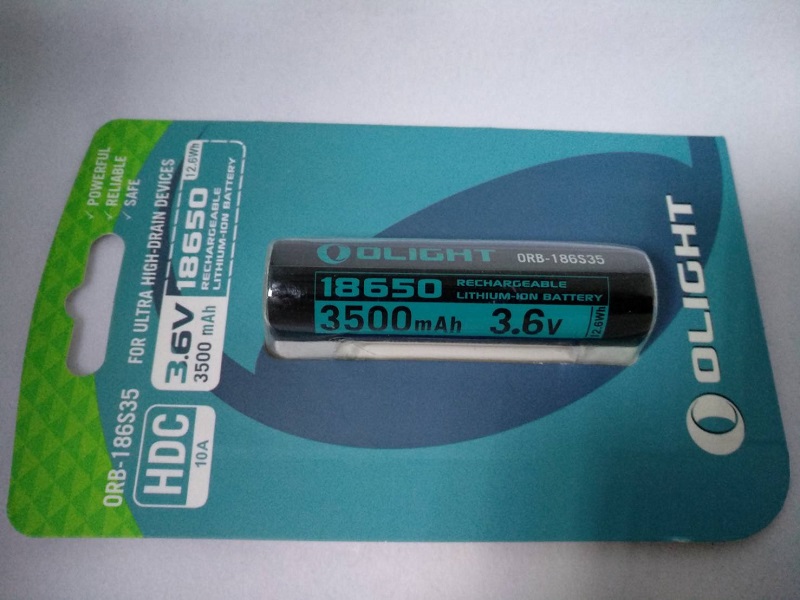 Olight 18650 3500mAh 3.6V 原廠電池 M2R 專用電池 限隨手電筒購買