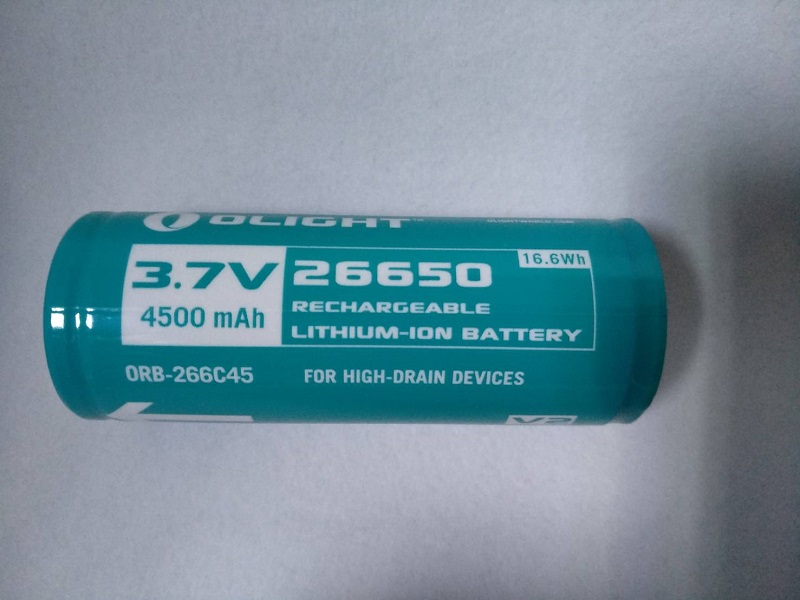 Olight ORB-266C45 26650 4500mAh 原廠電池 限隨手電筒購買