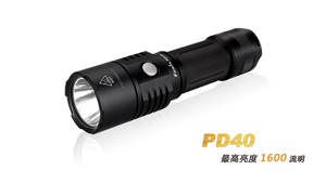 Fenix 2015 PD40 1600流明 MT-G2 中白光 極輕量戰術手電筒 26650*1 18650
