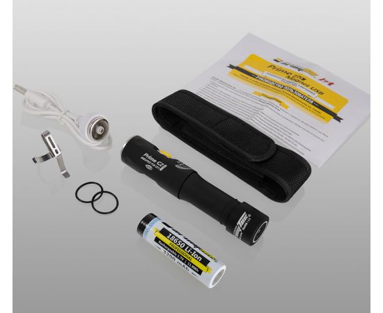 【停產】Armytek Prime C2 PRO XHP35 2100流明 EDC 手電筒 USB磁吸充電  附電池 LED 高亮度隨身手電筒 附原廠電池 尾部磁鐵