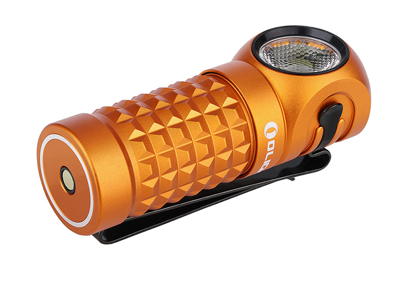 OLIGHT Perun mini 小雷神 限量橘1000流明 泛光 磁吸直充 拐角燈 頭燈 手電筒