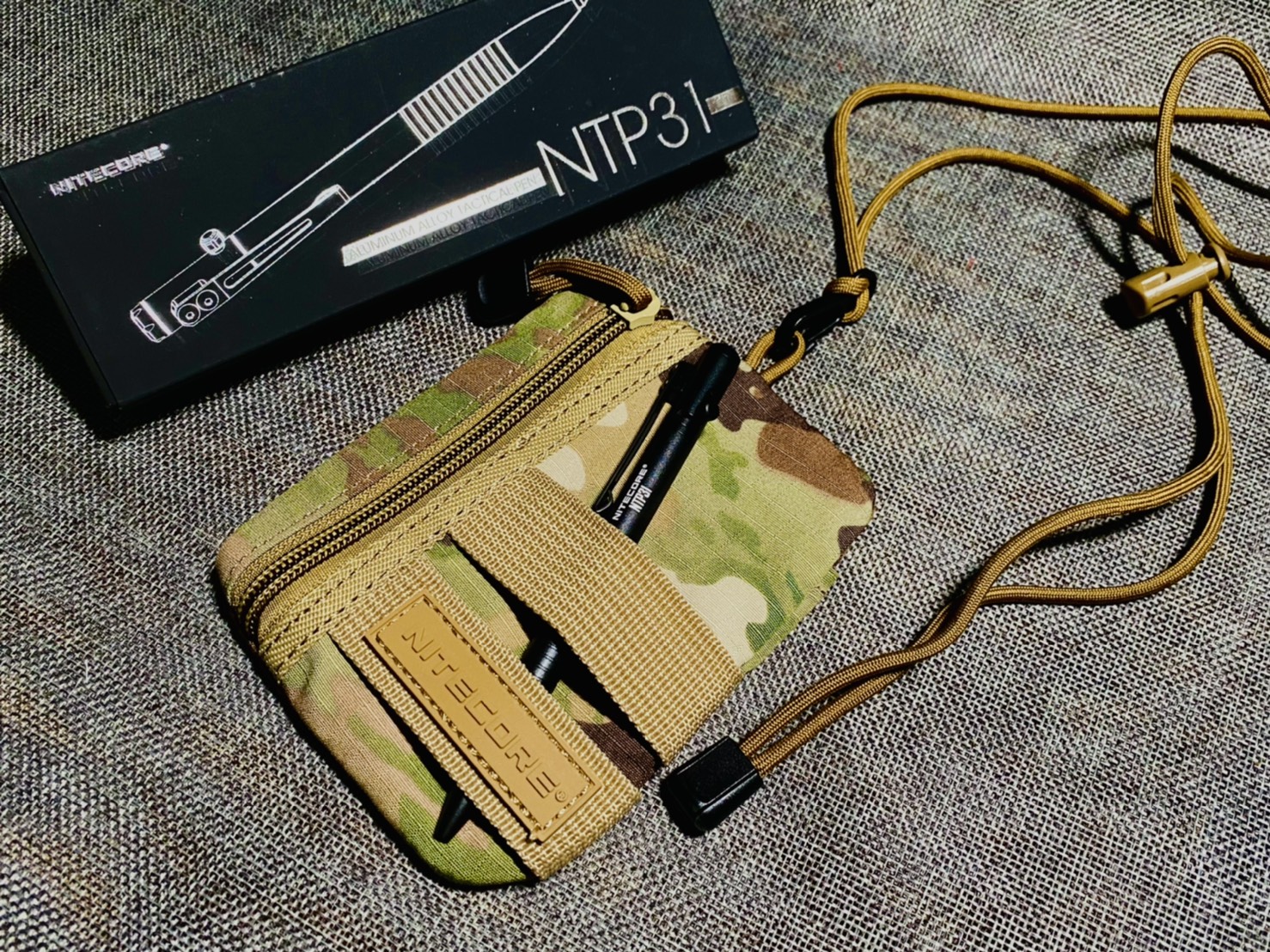 NITECORE NTP31 多功能戰術筆 雙向槍栓 鋁合金 鎢鋼頭 輕量 EDC 德國筆芯 書寫 防衛 戰術