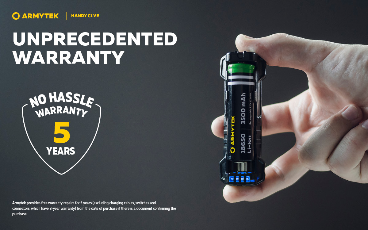 ARMYTEK HANDY C1 VE 單槽USB充電器 行動電源 USB-A 最高2.5A/2A 37克輕裝備  